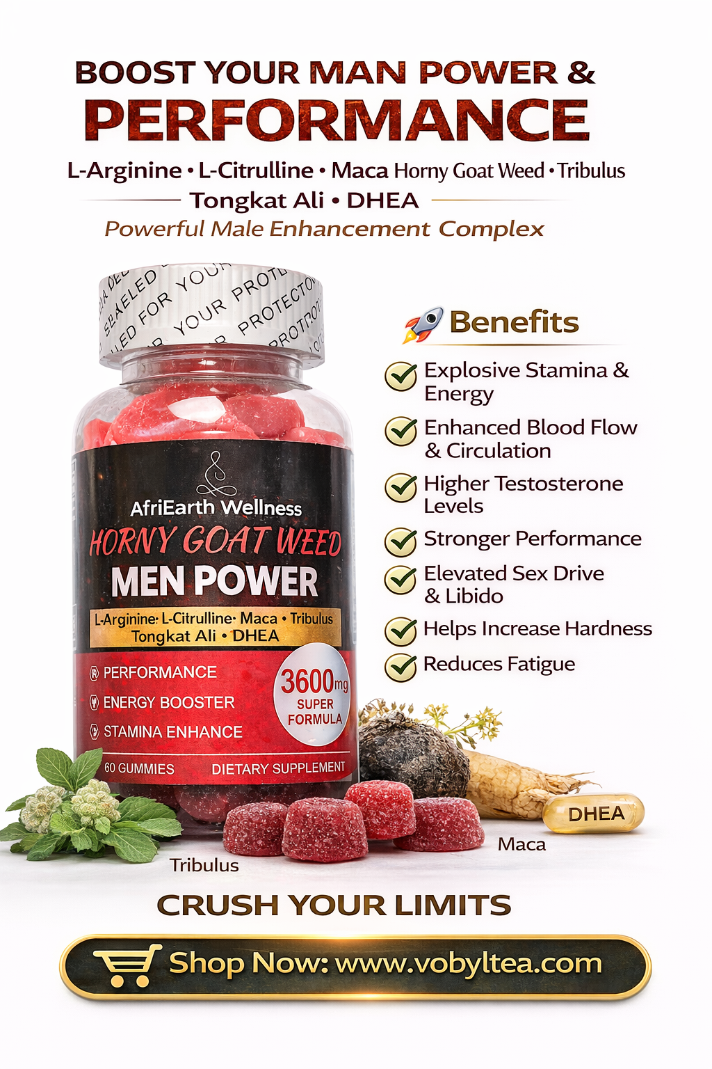 Horny Goat weed PLUS Men power - Image 3