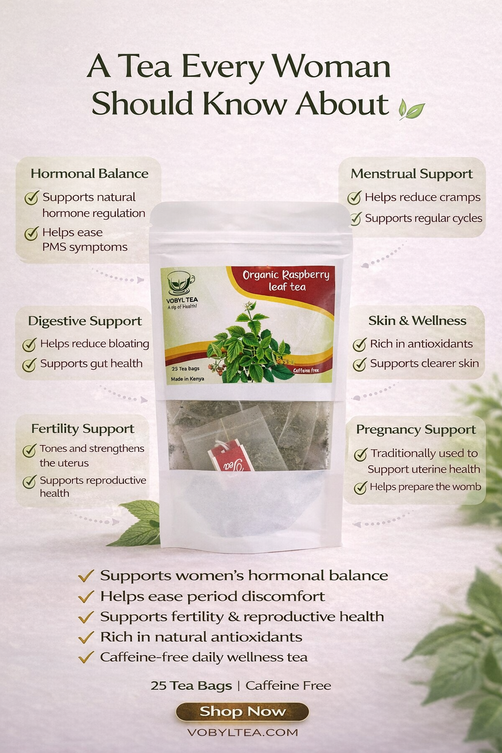 Raspberry leaf tea - Image 3