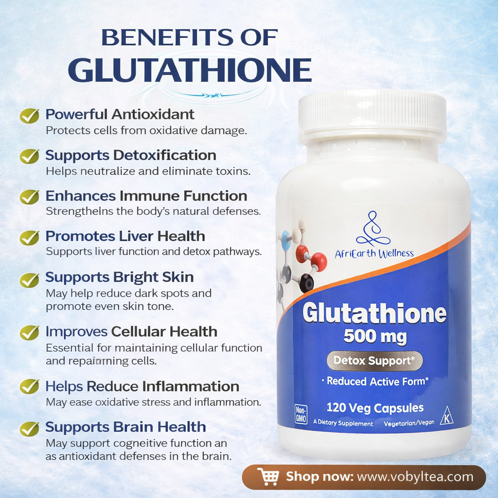 Glutathione 500mg Caps 120 - Image 3