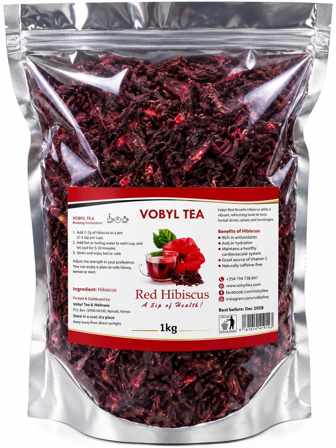 RED HIBISCUS 1KG
