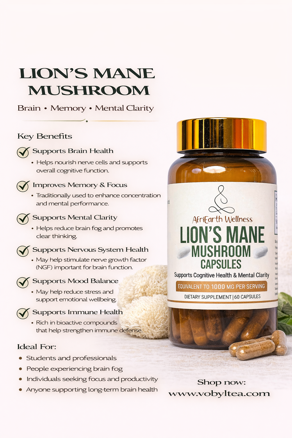 Lion's Mane Capsules - Image 2